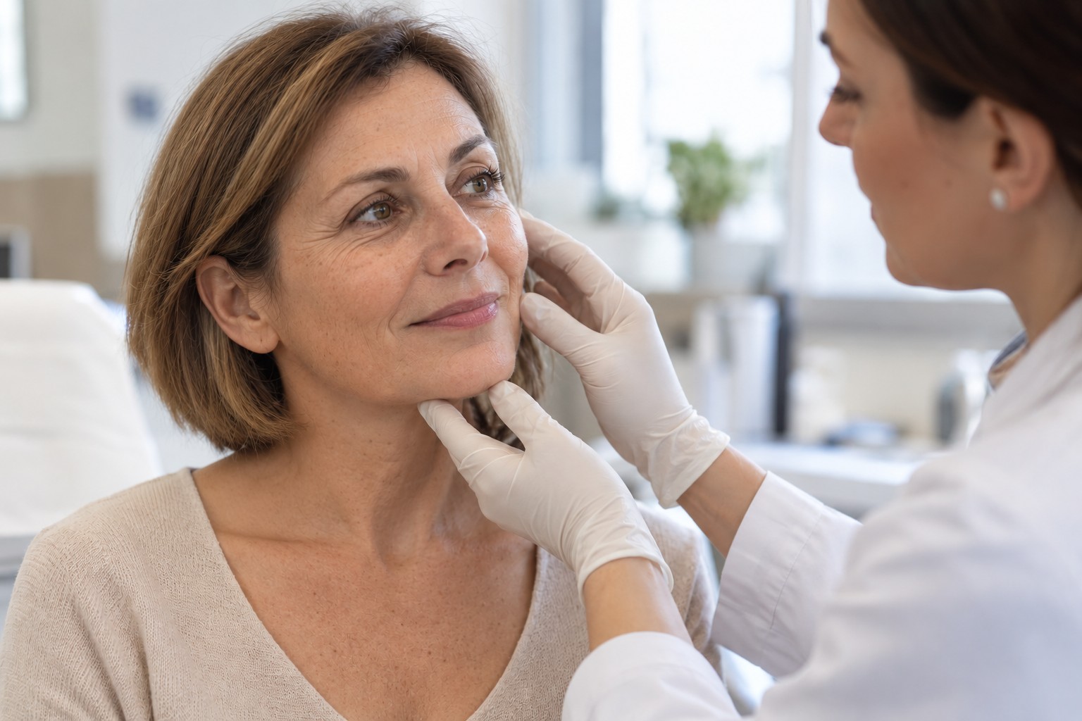 Chirurgia e medicina estetica per un lifting viso naturale